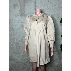 Pomander Place Tuckernuck Khaki Claiborne Dress Sz. Large